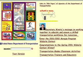 Web graphic for US DOT site