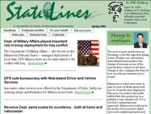 Statelines Web site