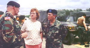 Military staff, woman