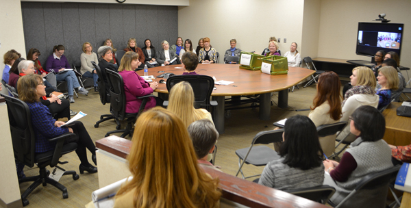 Photo of Strategic Women Advancing Transportation group professional development opportunity.
