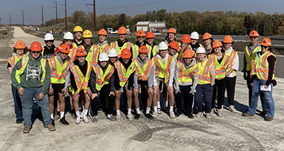 Photo: Students from Zumbrota Mazeppa High School.